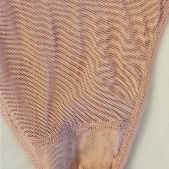 NEW! $20 FREE PEOPLE “Gabriella” Small Thong Underwear Pixie Nude - Picture 11 of 15
